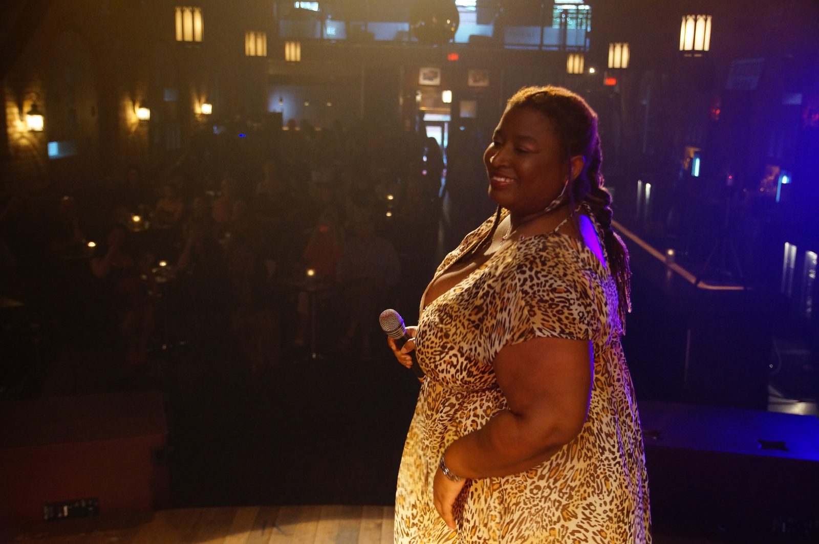 Carolyn T on stage at Diva Night